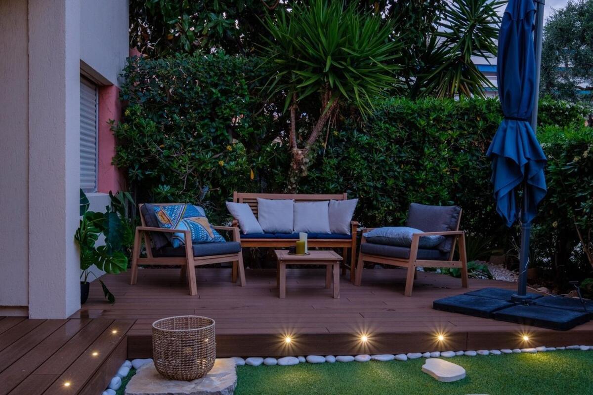 Le Riviera ~ Jardin ~ Parking ~ Climatisation Διαμέρισμα Καν-συρ-Μερ Εξωτερικό φωτογραφία